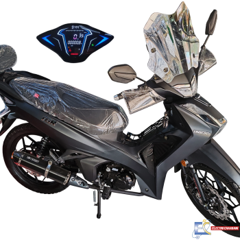 Motocycle UNISCOOT TIGER 125CC - Noir