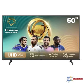 Téléviseur HISENSE 50" A6N 4K UHD Smart Tv - Noir