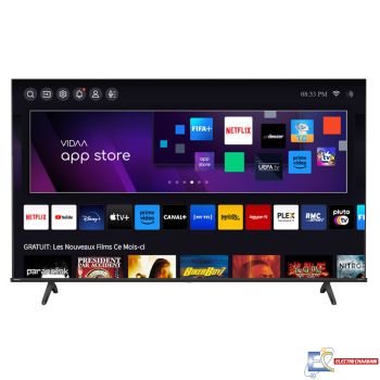 Téléviseur Hisense A6500N 55" Smart 4K UHD DLED Google TV - Noir
