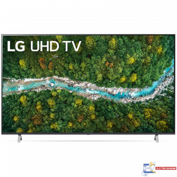 Televiseur LG 75" UHD 4K Série 75UP7750PVB - Smart Tv - Wifi - Récepteur intégré