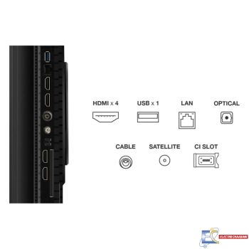 Téléviseur QLED TCL 55'' Smart 55P8K UHD 4K - Google TV