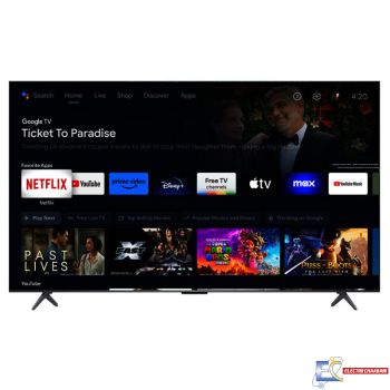 Téléviseur TCL 55" Smart TV QLED MINI LED TV - TCL - 55C6K - Noir