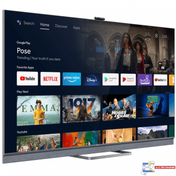 Téléviseur TCL  65" Mini LED 65C825 UHD 4K - Smart TV - ANDROID