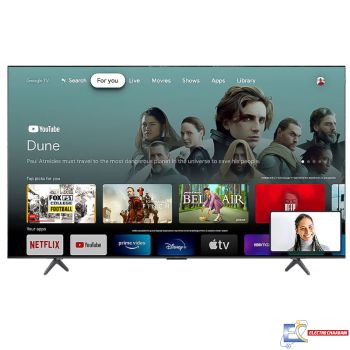 Téléviseur QLED TCL 55''  55P7K Smart Google TV - UHD 4K