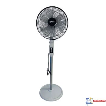 Ventilateur Sur pied SABA 16° SMART PIANO - Noir et Gris