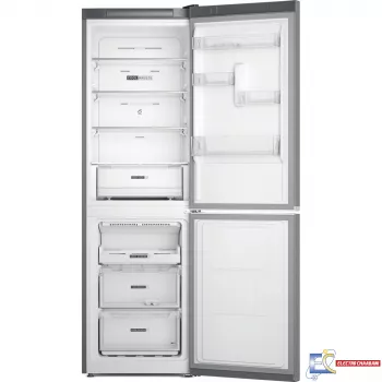 Réfrigérateur Combiné WHIRLPOOL W7X 81O OX 360 Litres NoFrost - Inox