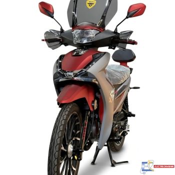 Moto BBM OPTIMUS 125cc avec frein à main - Rouge