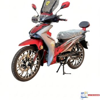 Moto BBM OPTIMUS 125cc avec frein à main - Rouge
