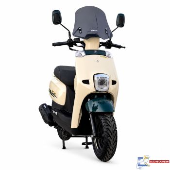 SCOOTER PISTA VCX 102CC CREME / BLEU ( CARTE GRISE)