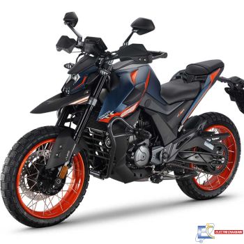 Motocycle ZONTES 125 U1 Hyper Trail - 124CC - NOIR
