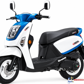 SCOOTER FIRST COSTA 49CC -BLANC / BLEU