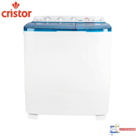 Lave Linge Semi automatique CRISTOR 10.5 KG TWIN VIOLA Bleu - WT10-V400