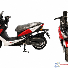SCOOTEUR UNISCOOT FX2+ 2026 125CC - ROUGE/BLANC