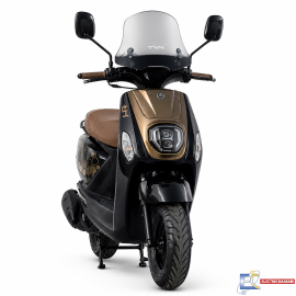 SCOOTER PISTA HR 110CC - NOIR / DORÉ ( CARTE GRISE)