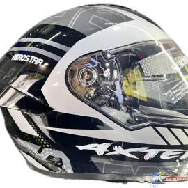 CASQUE AEROSTAR AXTER - NOIR / GRIS