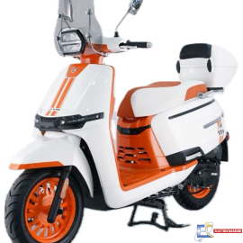 SCOOTER LA VITA 125CC injection - BLANC / ORANGE