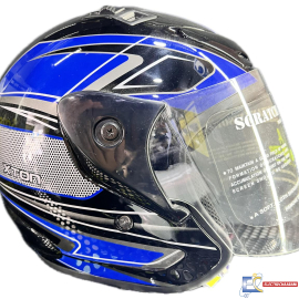 CASQUE AEROSTAR DEMI X-TON D5 NOIR / BLEU