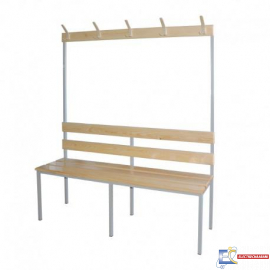 BANC VESTAIRE + PORTE MANTEAU  EM07