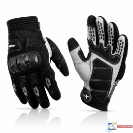 Gants de moto Axor Airstream - L -Noir
