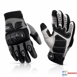 Gants de moto Axor Airstream - L -GRIS