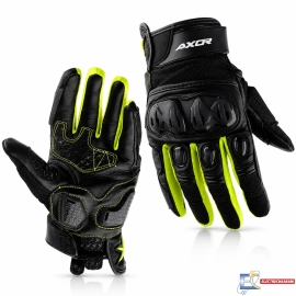 Gants de moto Axor Viper - XL -Noir/ Vert