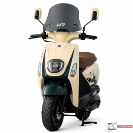 SCOOTER PISTA HR 110CC - CREME ( CARTE GRISE)