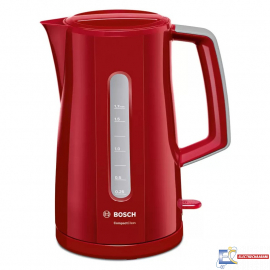 Bouilloire Sans Fil BOSCH TWK3A014 2400W 1.7L - Rouge