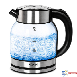 Bouilloire Sans Fil KIWI KK-3333 1.8Litre 1500W - Verre