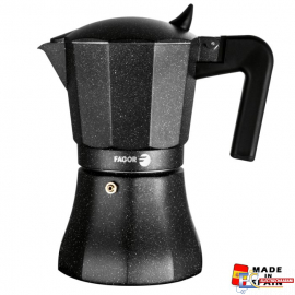 Cafetière FAGOR Tiramisu 81CFFGATI06 - 6 Tasses - Noir