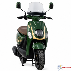 SCOOTER PISTA HR 110CC - VERT / CREME ( CARTE GRISE)