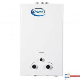 Chauffe Eau Orient à Gaz BOUTEILLE 6L OCB-602B - Blanc