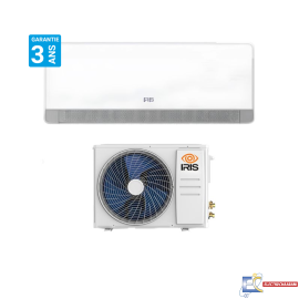 Climatiseur IRIS AZAO+ 12000 BTU Inverter Tropicalisé Chaud / Froid - Garantie 3 ans