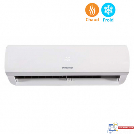 Climatiseur Newstar 18000 BTU chaud Froid Inverter - Blanc