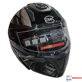 CASQUE B.K 911-DAO DRIVE NOIR-SILVER  / XL