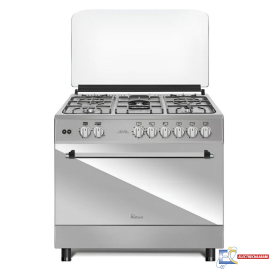 Cuisinière à Gaz PROCOOK TG6950IX 90cm 5 Feux - Inox