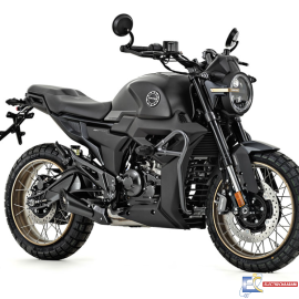 Motocycle ZONTES 125 G1 Scrambler X - 124CC - NOIR
