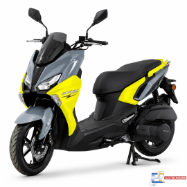 Scooter TEYIN Shadow Rider 125 CC Injection - ABS - TCS - JAUNE / GRIS