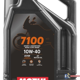 Huile moteur MOTUL 10W40 7100 4T - 4L