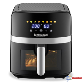 Friteuse Sans Huile TECHWOOD TFR-866SHD 8L - 1700 W  - Noir