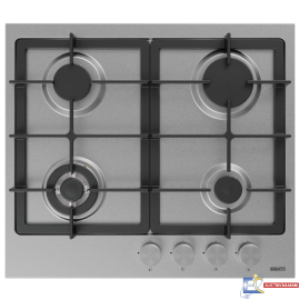 Plaque de Cuisson Encastrable INFINITY H6504P27IS  - 4 Feux - 60Cm - Thermocouple - Inox