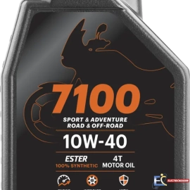 Huile moteur MOTUL 10W40 7100 4T - 1L