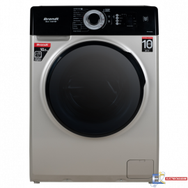Lave Linge Frontale BRANDT BAM102QVSBL 10.5 Kg - Silver