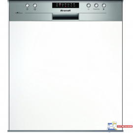 Lave vaisselle Semi encastrable BRANDT  VH1505X 13 couverts avec afficheur