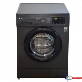Lave linge Frontale LG F2J3QYG6J - 7Kg - 1200 Tours - Noir