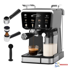 Machine à Café Expresso FLORENCE HK461 9en1  /1.5 Litres / 1350W / Noir