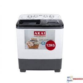Machine à Laver Semi Automatique AKAI AK_WM11TA - 11Kg - Blanc