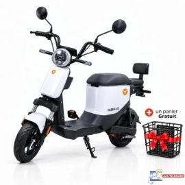 Moto Electrique Yadea U3 Blanc