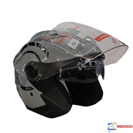 CASQUE MODEL JET PISTA GRIS NARDO - L