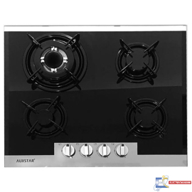 Plaque De Cuisson Encastrable AUXSTAR AUX-400V 4 Feux - Noir