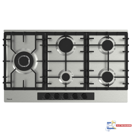 Plaque De Cuisson Encastrable FOCUS F.8014XS - Thermocouple - 5 Feux - 90cm - Inox